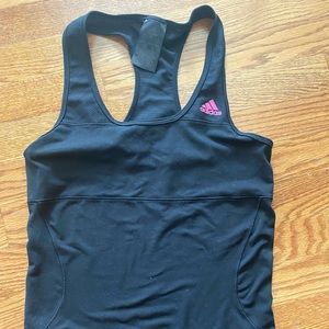 Black Adidas racerback tank